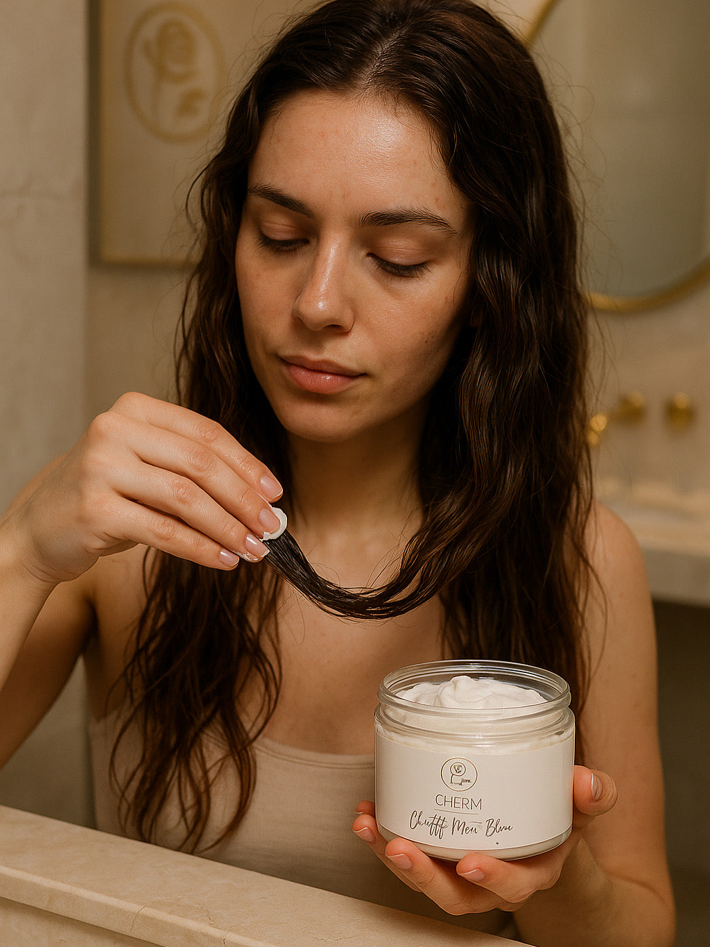 chantilly au beurre de karité et huiles végétales naturel et bio made in France nourrissante et réparatrice pour corps et cheveux